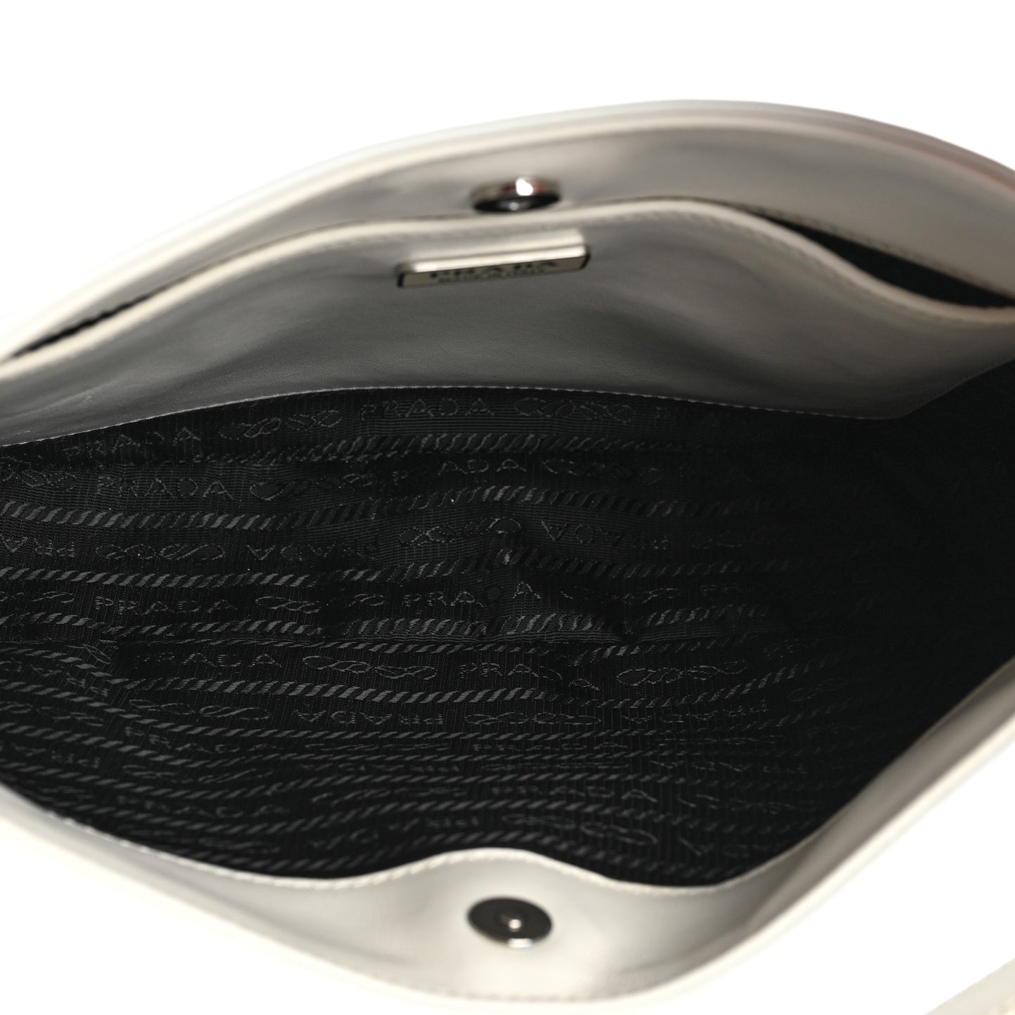 Spazzolato Cleo Shoulder Bag White