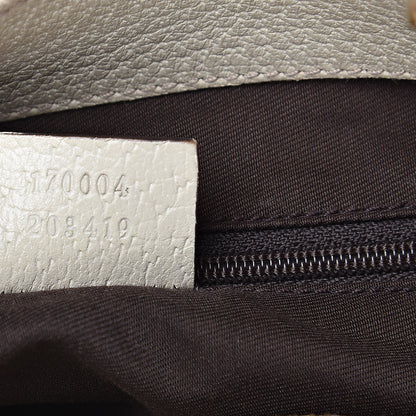 Gucci Monogram Medium Abbey Tote White 8 of 14