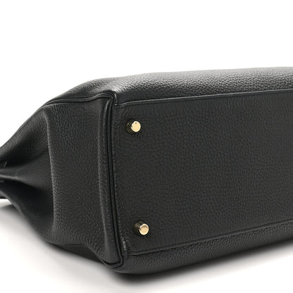 Hermes Togo Kelly Retourne 35 Black 9 of 11