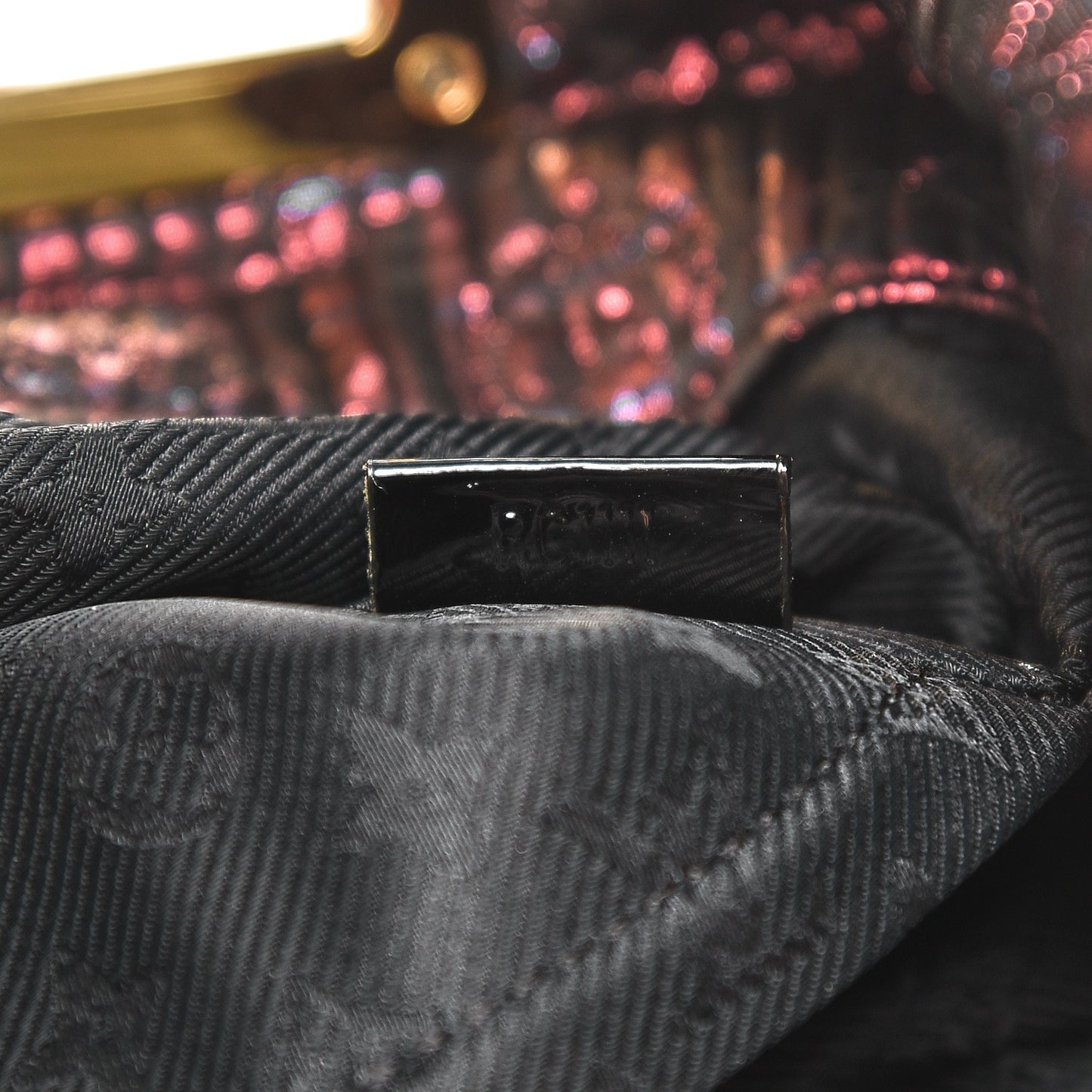 Jacquard Quilted Monogram Altair Clutch Marine