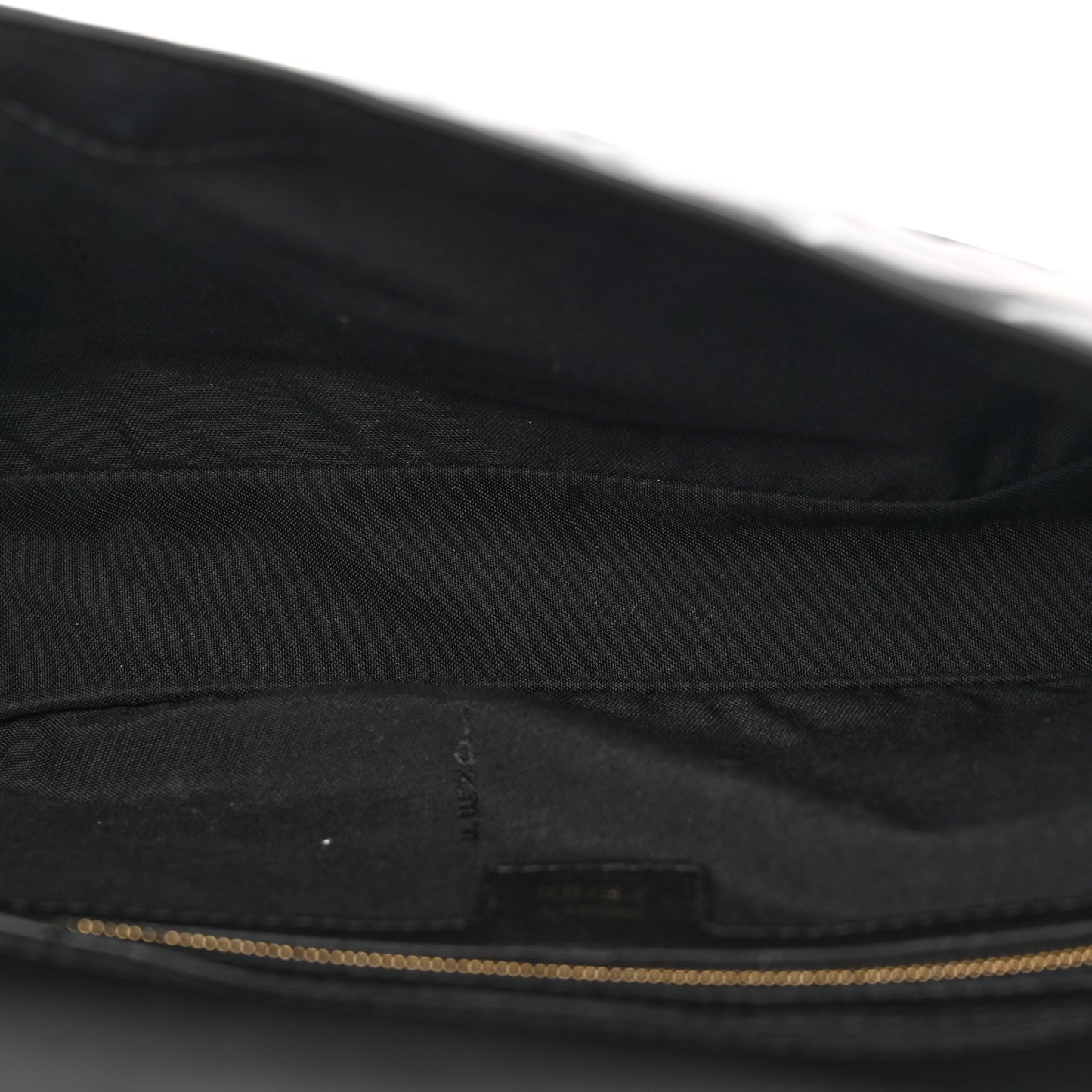 Nappa FF 1974 Embossed Baguette Black