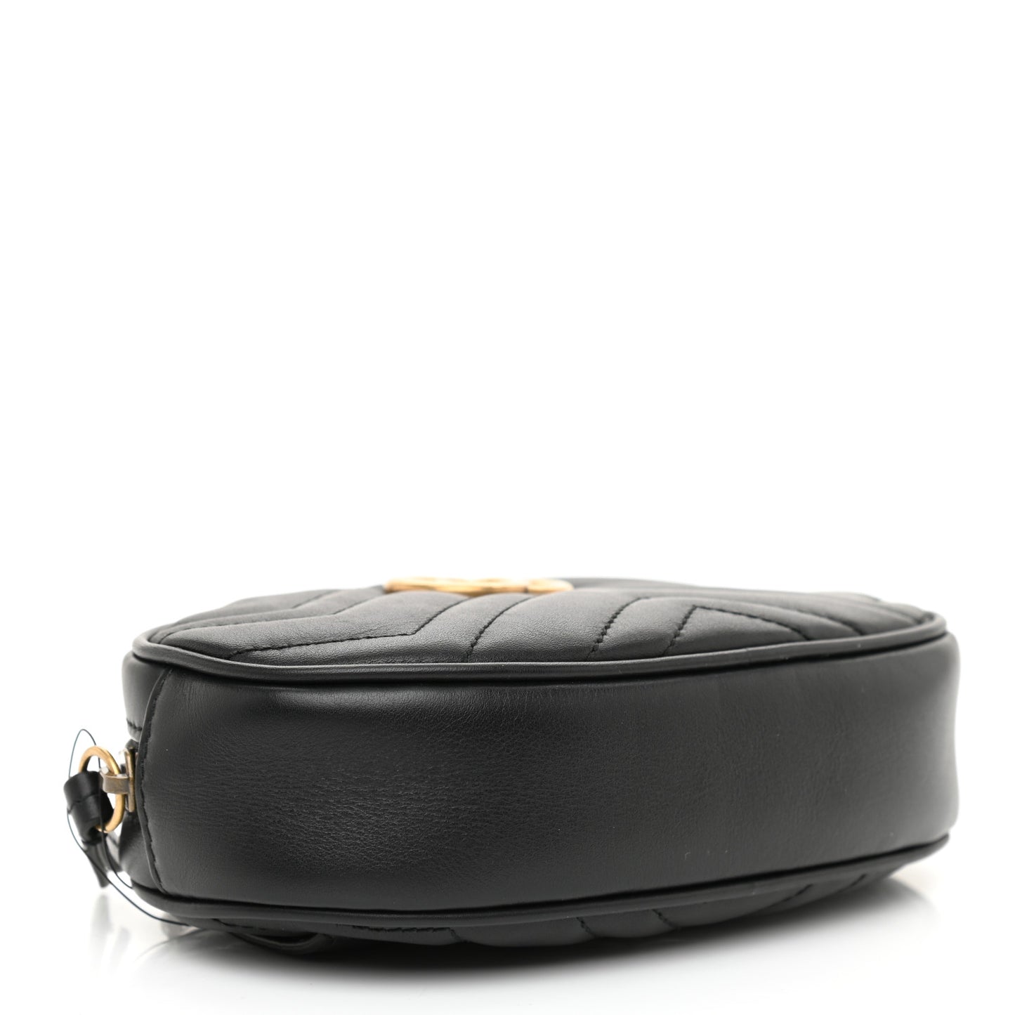 Calfskin Matelasse GG Marmont Belt Bag 75 30 Black