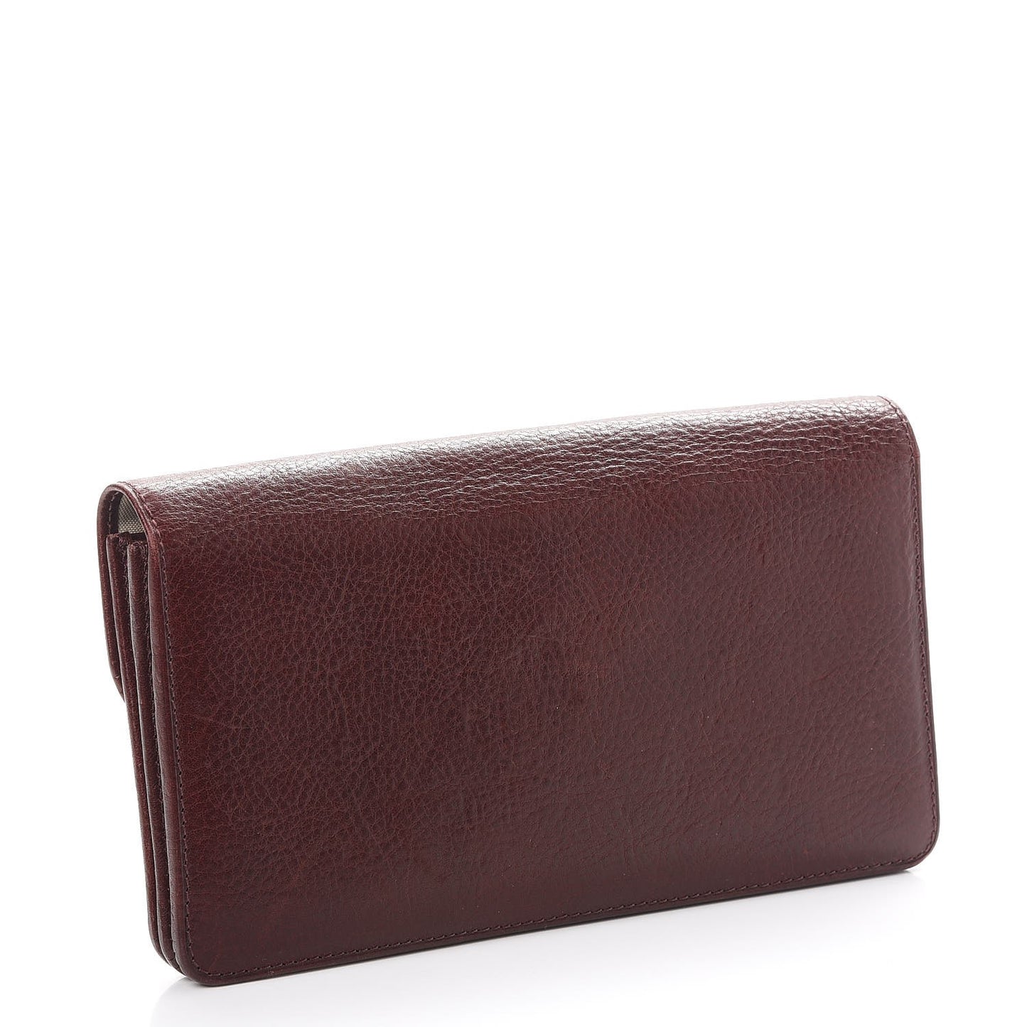 Grainy Leather Bayswater Wallet Oxblood