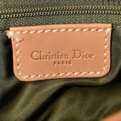 Christian Dior Monogram Double Saddle Bag Green 5 of 9