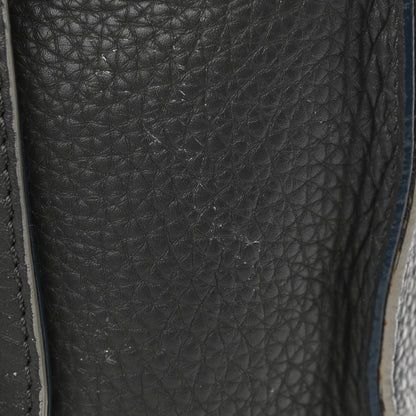 Fendi Cuoio Romano Selleria Lei Boston Tote Asfalto 8 of 11