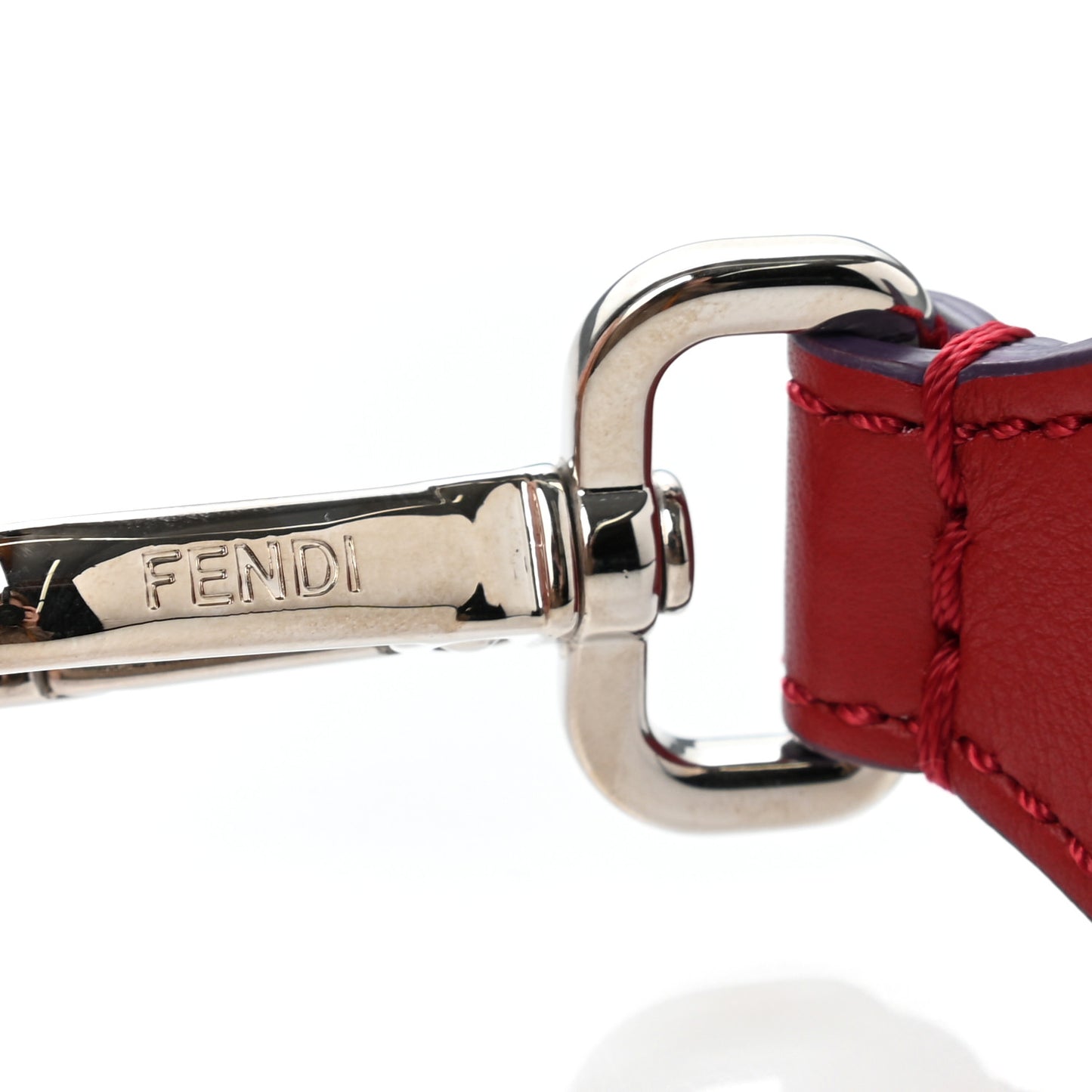 Calfskin Strap You Red Light Blue