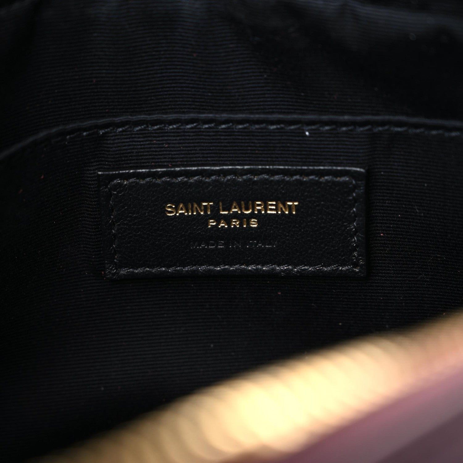 Saint Laurent Calfskin Matelasse Monogram Lou Camera Bag Dark Legion Red 5 of 8
