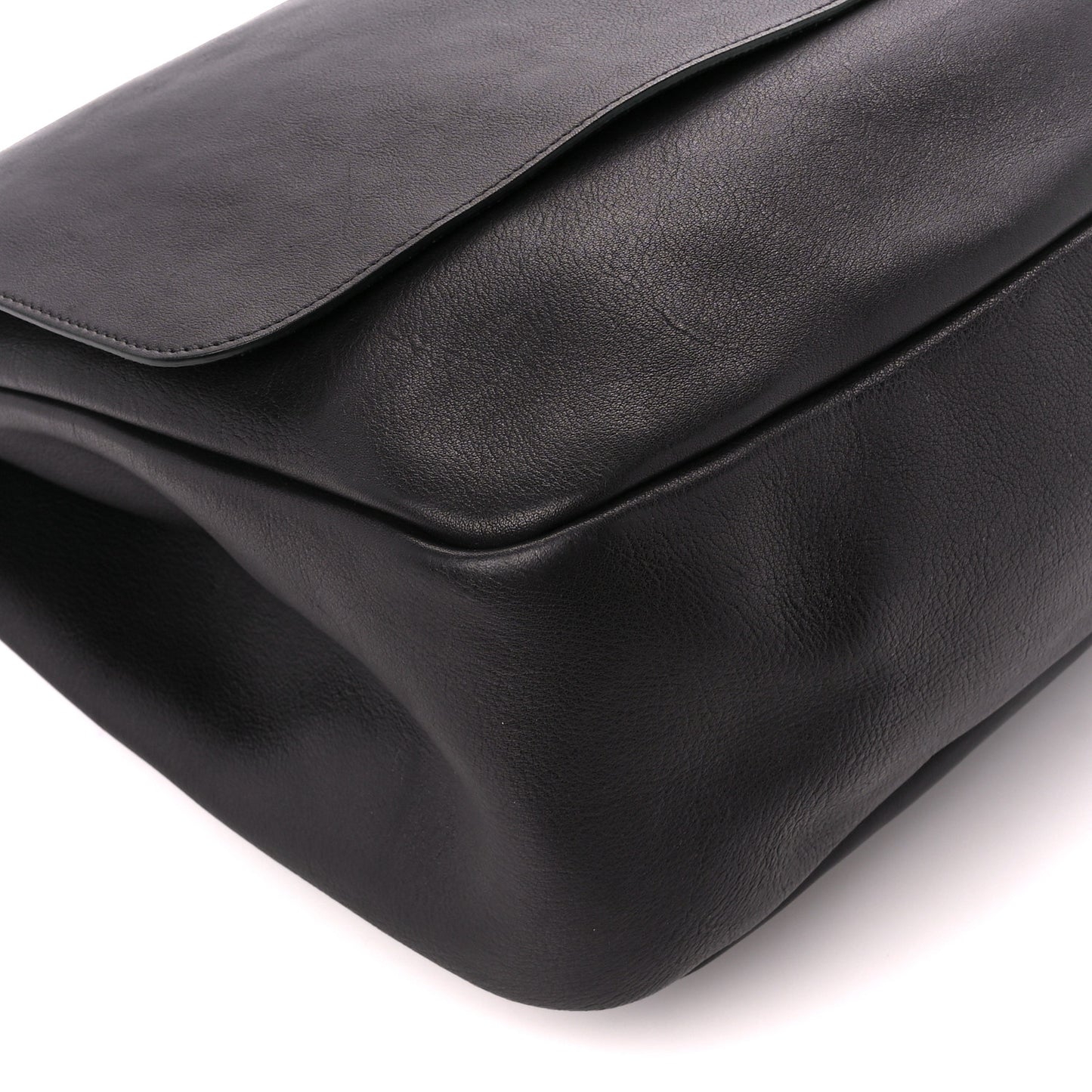 Calfskin Mail Bag Black