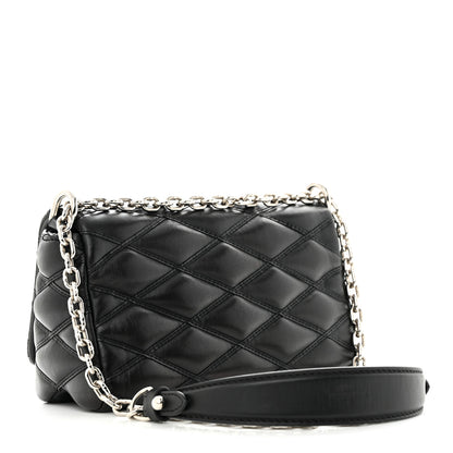 Louis Vuitton Lambskin Malletage GO-14 PM Black 3 of 12