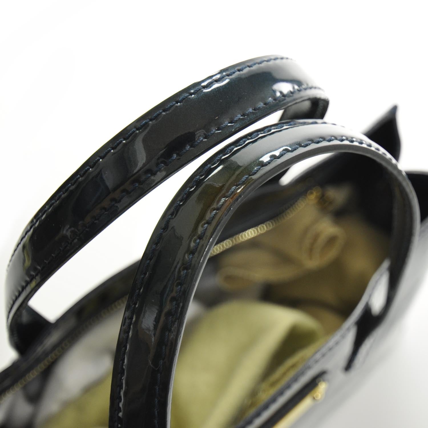 Louis Vuitton Vernis Wilshire PM Blue Infini 6 of 9