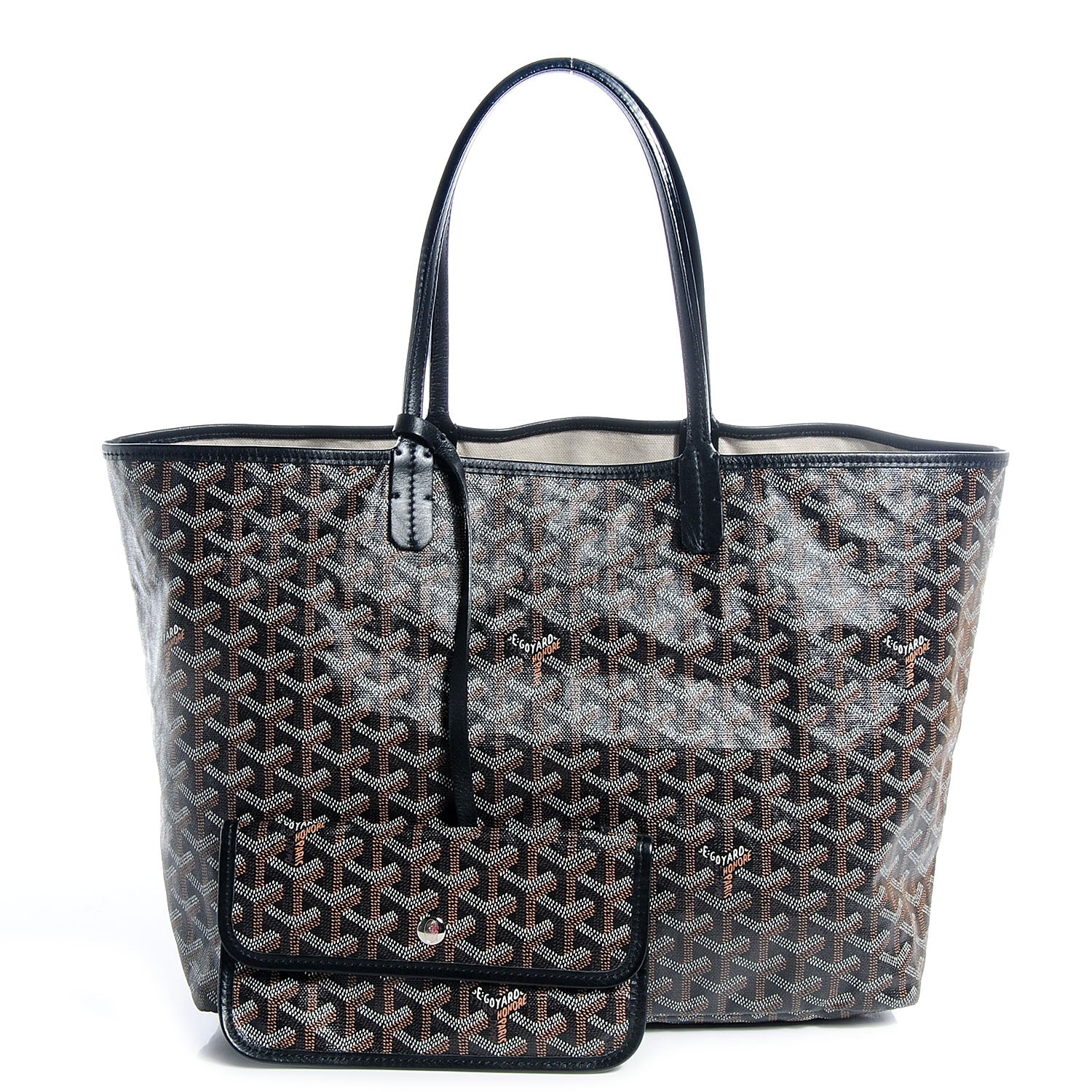 Goyard Goyardine Saint Louis PM Black 1 of 7