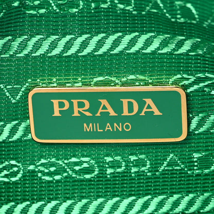 Prada Saffiano Lux Mini Re-Edition Shoulder Bag Mango 6 of 9