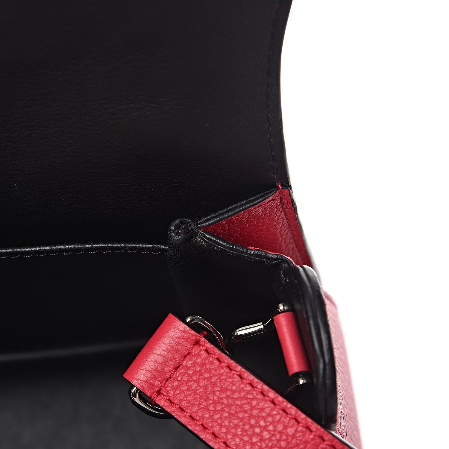 Louis Vuitton Grained Calfskin Vivienne NM Framboise 9 of 14