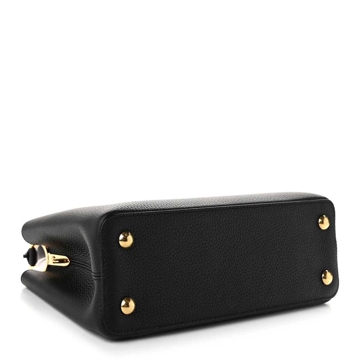 Louis Vuitton Taurillon Capucines MM Black Rose Berlingot 4 of 9