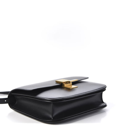 Celine Box Calfskin Medium Classic Box Flap Bag Black 2 of 9
