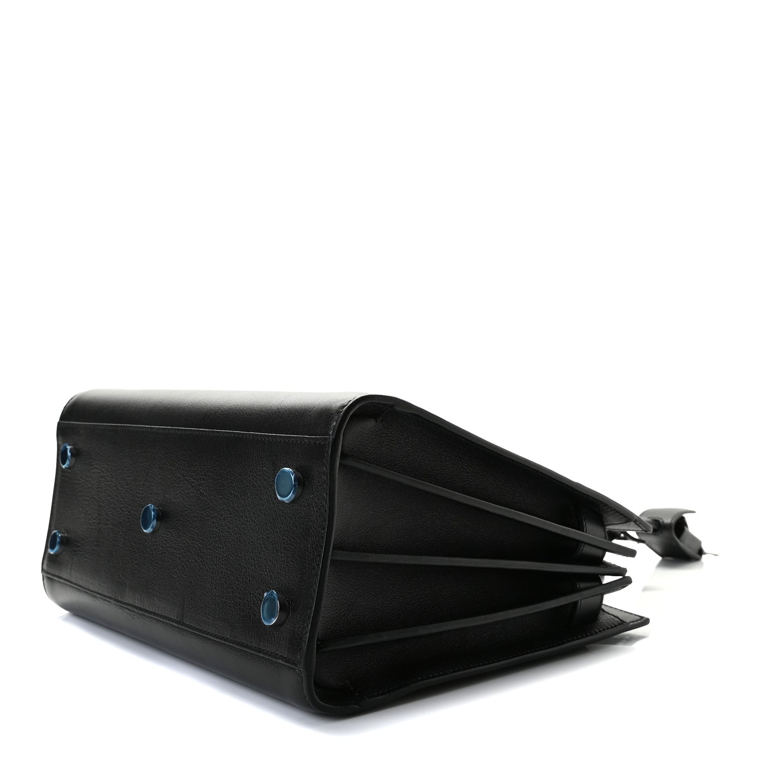 Saint Laurent Calfskin Patchwork Baby Sac De Jour Black 7 of 7