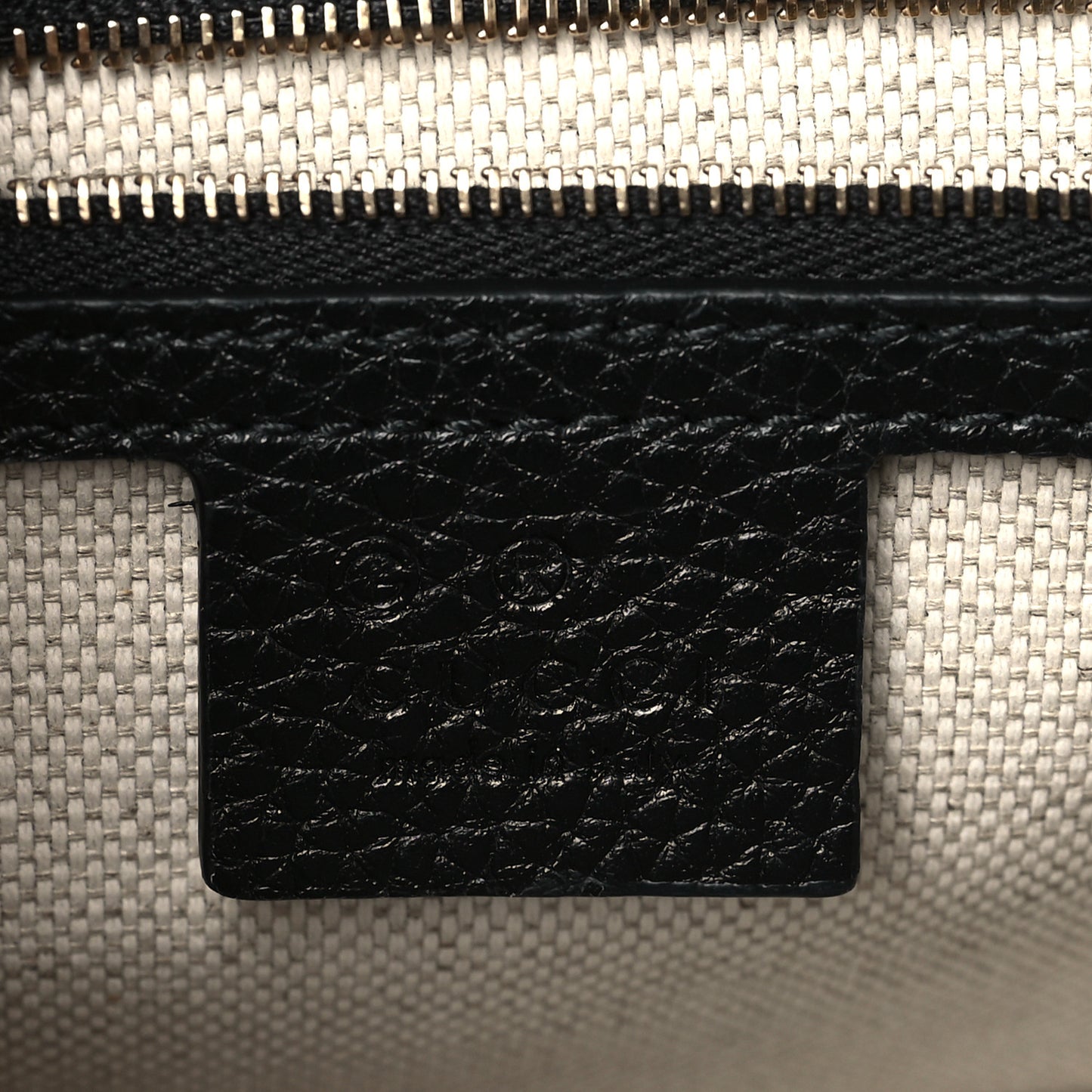 Pebbled Calfskin Medium Soho Flap Crossbody Black