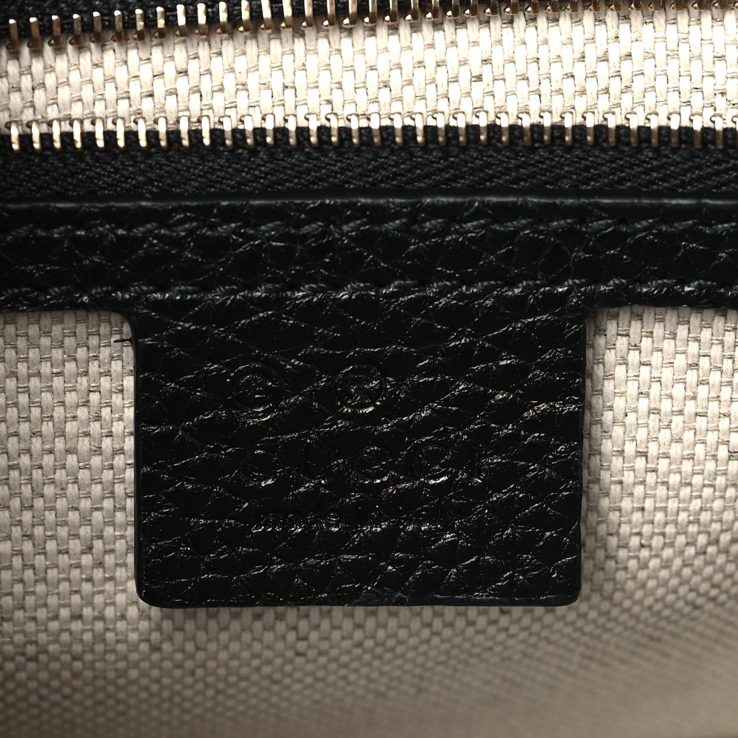 Gucci Pebbled Calfskin Medium Soho Flap Crossbody Black 6 of 9