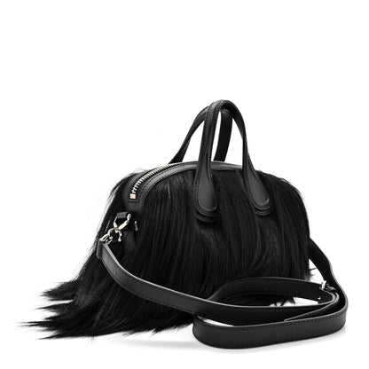 Givenchy Goat Hair Print Micro Nightingale Black 3 of 10