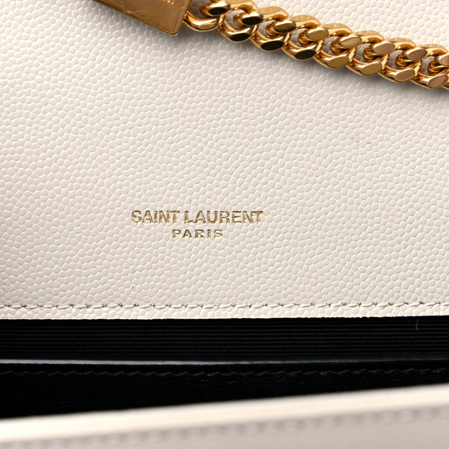 Grain De Poudre Small Classic Monogram Kate Tassel Satchel Crema Soft