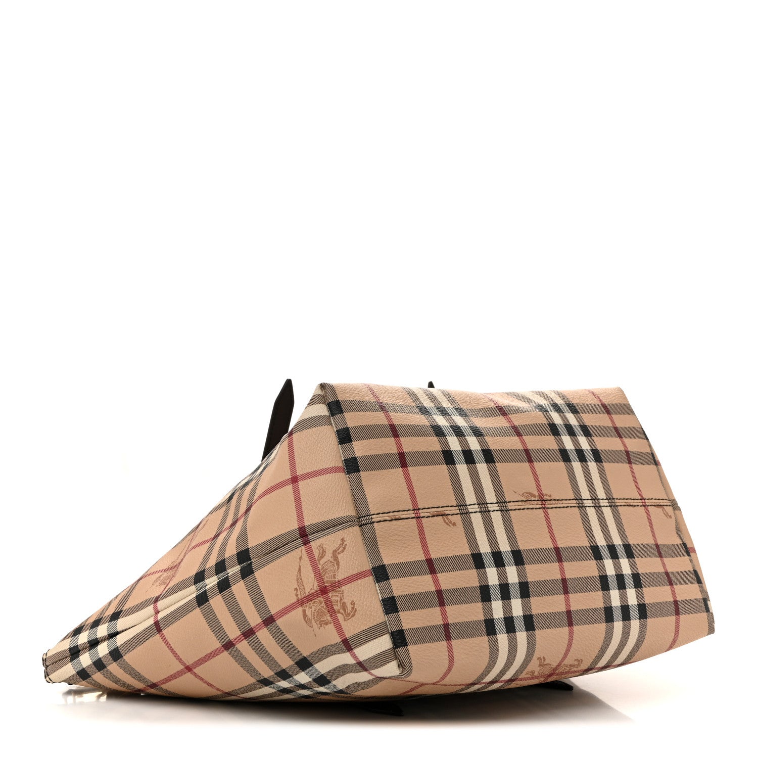 Burberry Haymarket Check Small Salisbury Tote Chocolate 4 of 14
