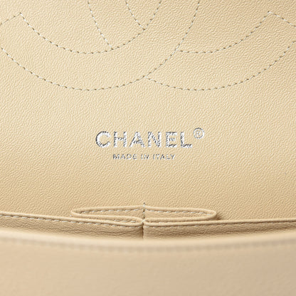 Chanel Caviar Quilted Jumbo Double Flap Beige Clair 8 of 9