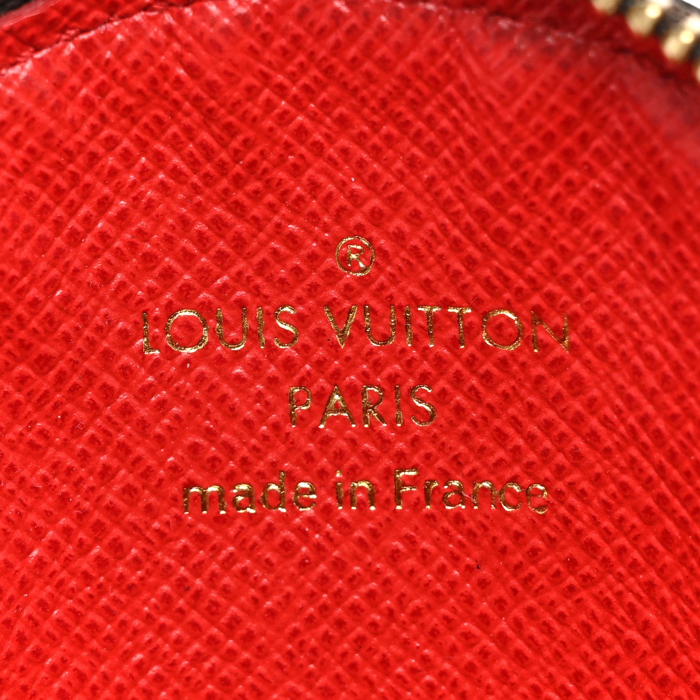 Monogram 2020 Christmas Animation Bumper Cars Round Coin Purse Coquelicot