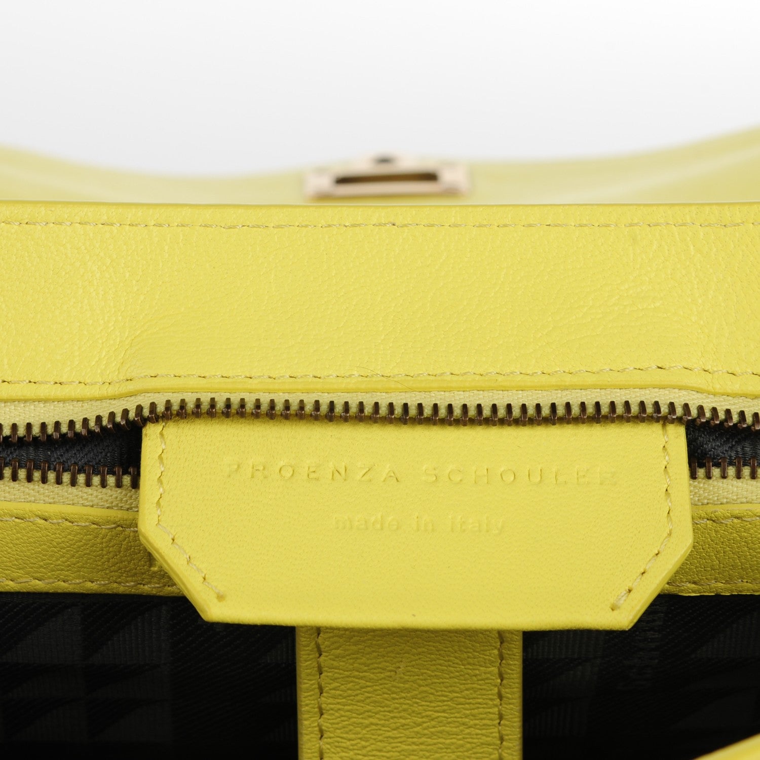 Proenza Schouler Lambskin Medium PS1 Satchel Sunshine 5 of 7