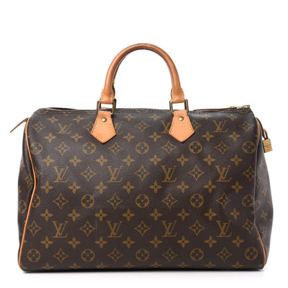 Louis Vuitton Monogram Speedy 35 1 of 11