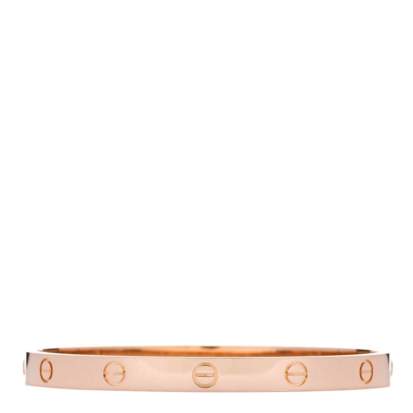18K Pink Gold LOVE Bracelet 19