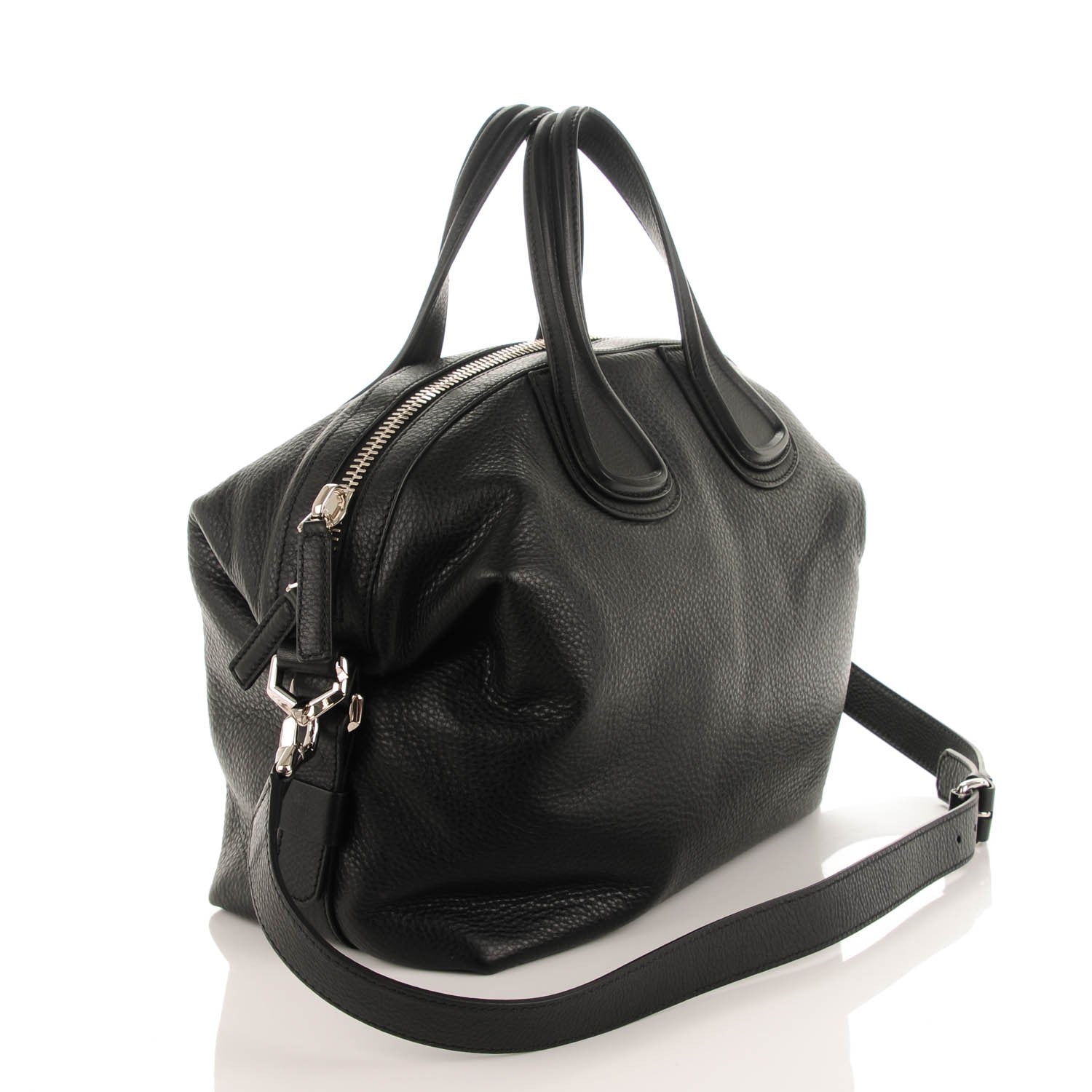 Givenchy Waxy Grained Calfskin Medium Nightingale Black 3 of 7