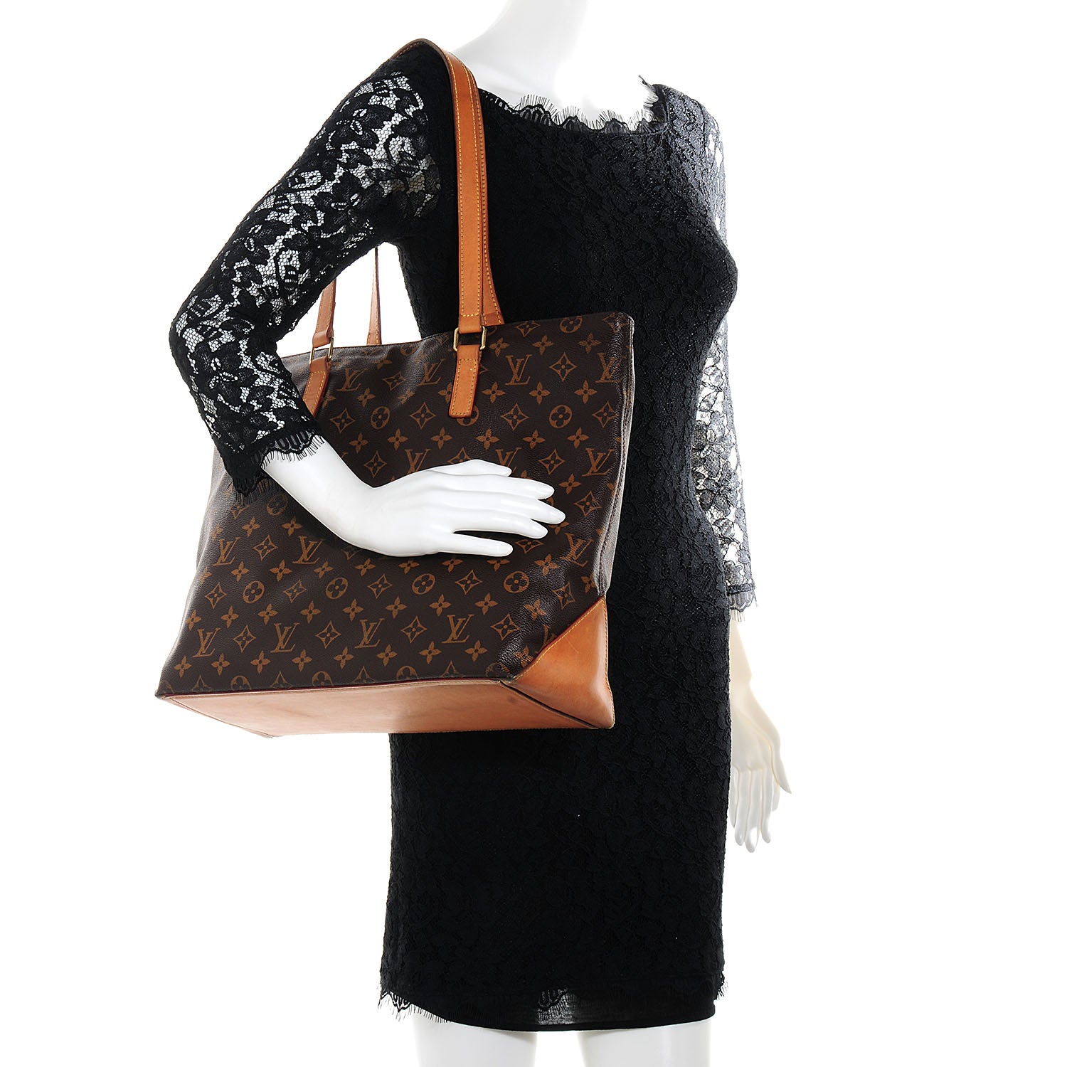 Louis Vuitton Monogram Cabas Mezzo 2 of 7