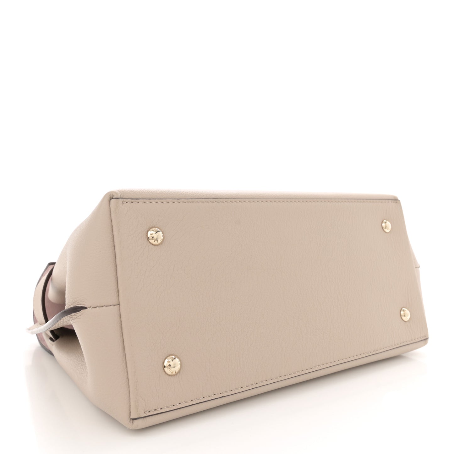 Soft Calfskin Lockme Ever MM Greige