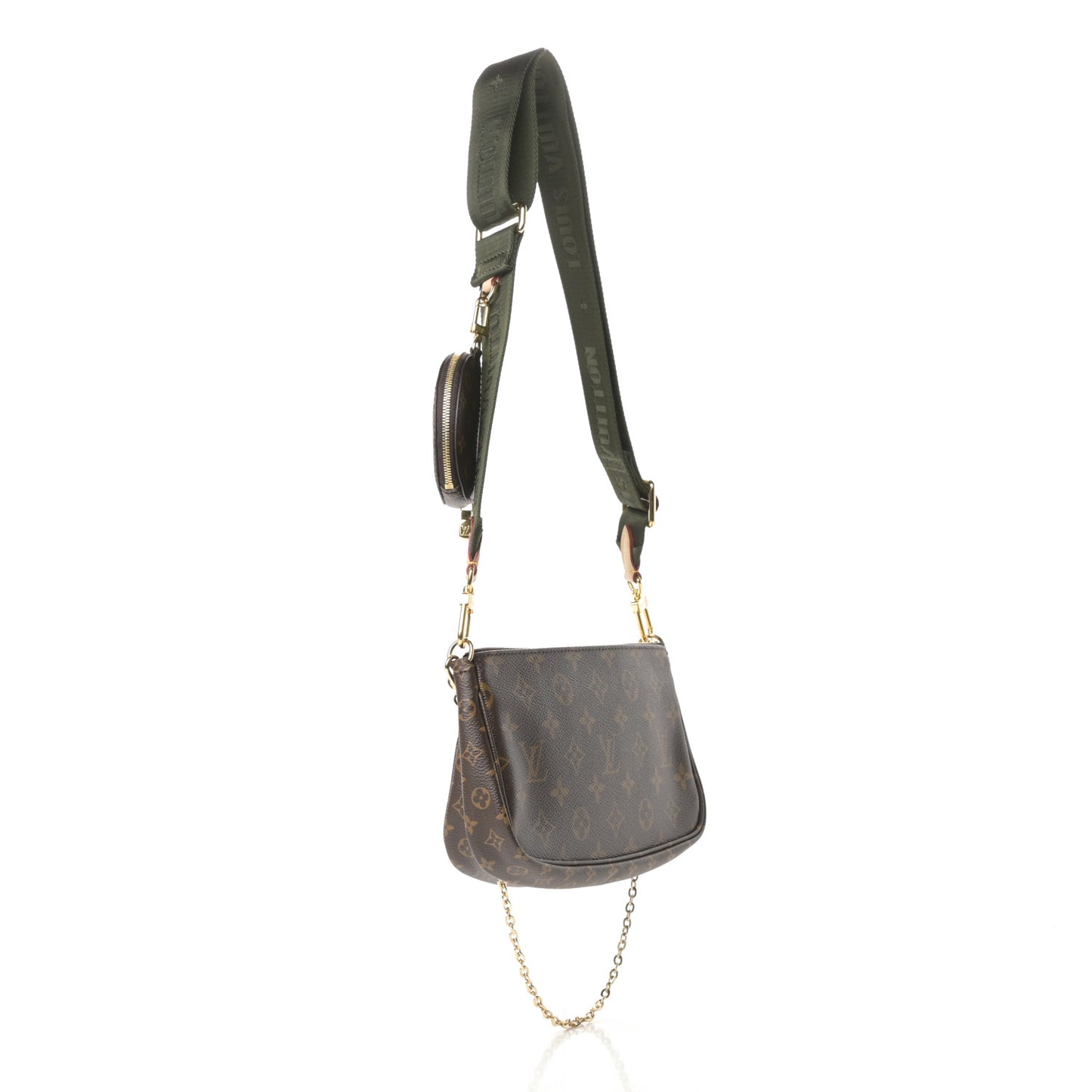 Monogram Multi Pochette Accessories Kaki