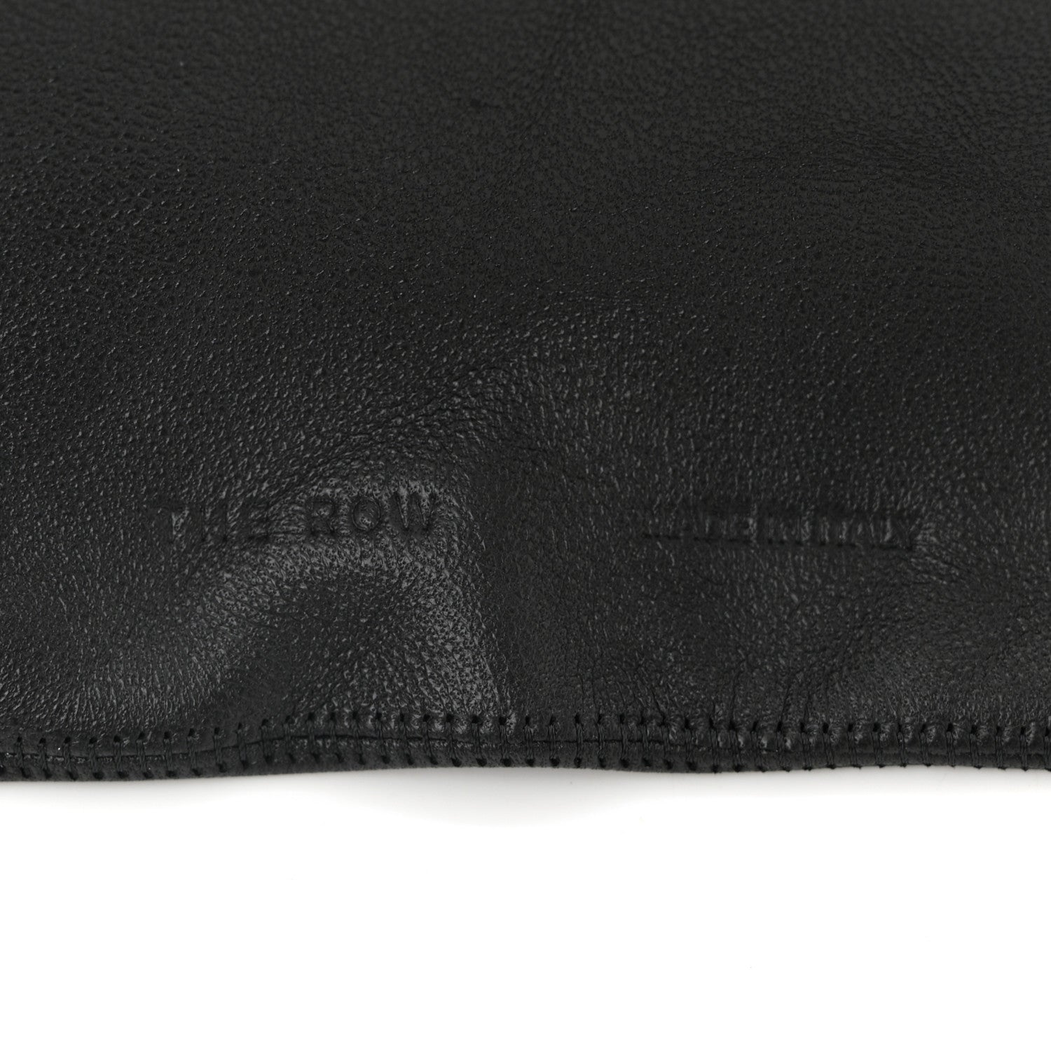 The Row Calfskin Small Bindle Bag Black 6 of 9