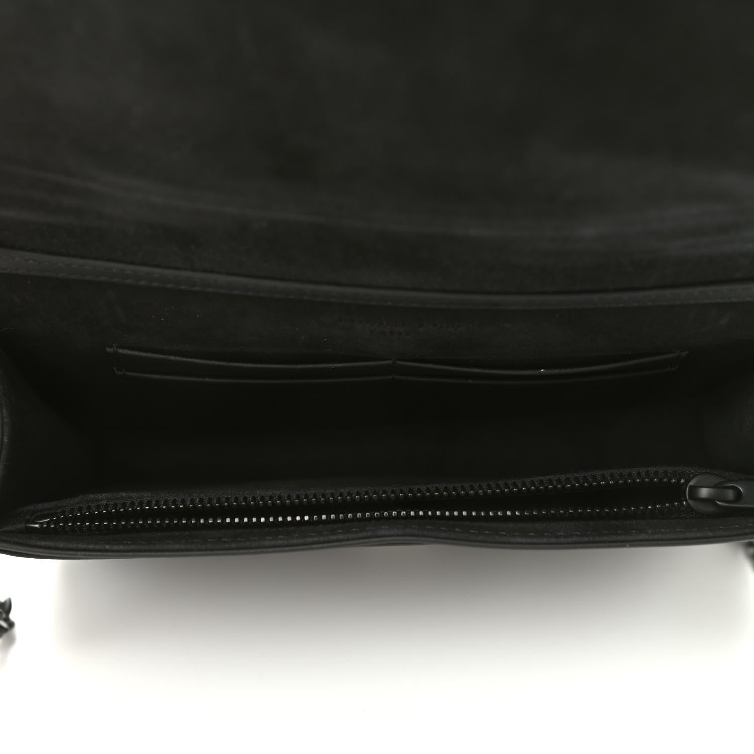 Christian Dior Ultra Matte Calfskin Diorama Wallet on Chain Pouch Black 8 of 9