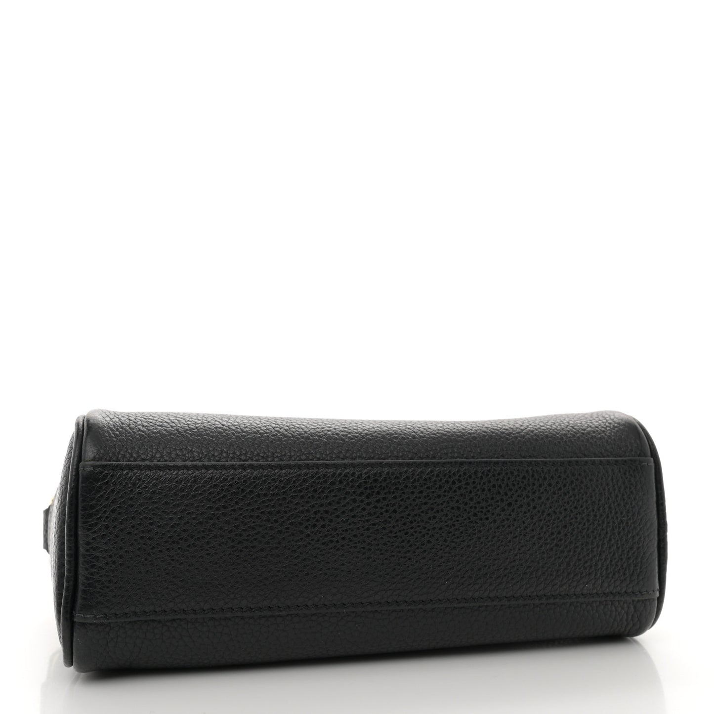 Calfskin Travel Camera Crossbody Bag Black