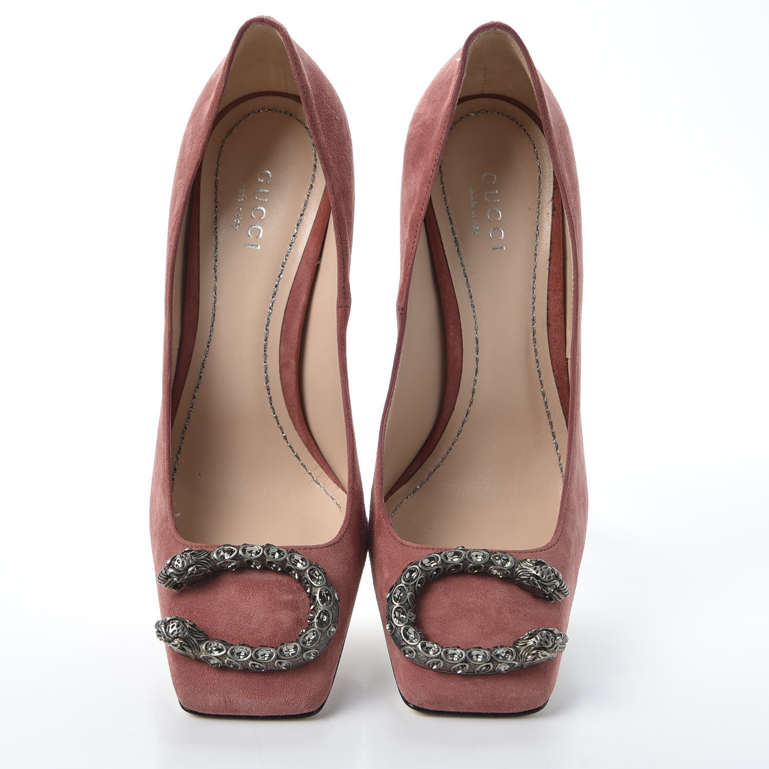 Gucci Suede Dionysus Pumps 36 Lipstick Rose 5 of 11