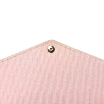 Louis Vuitton Damier Azur Pochette Felicie Chain Wallet Rose Ballerine 16 of 16