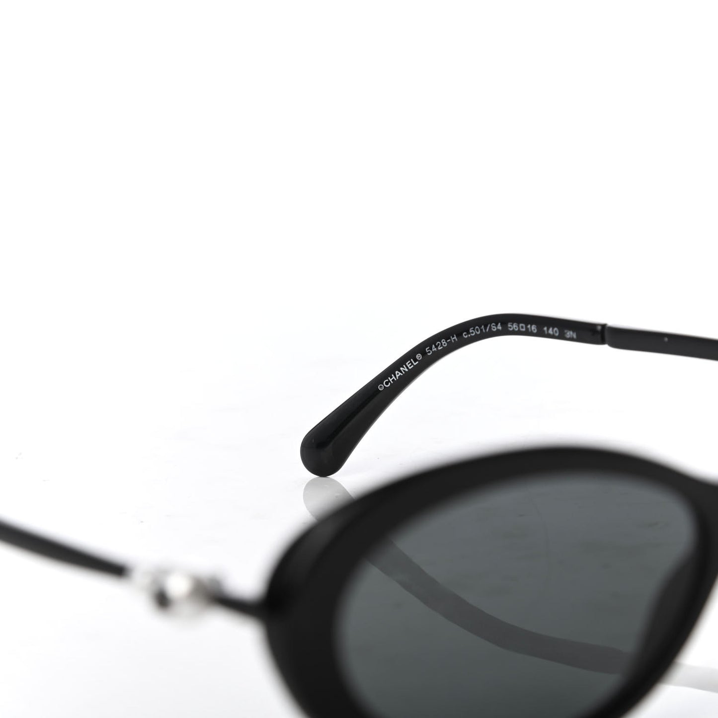 Acetate Pearl Sunglasses 5428-H Black