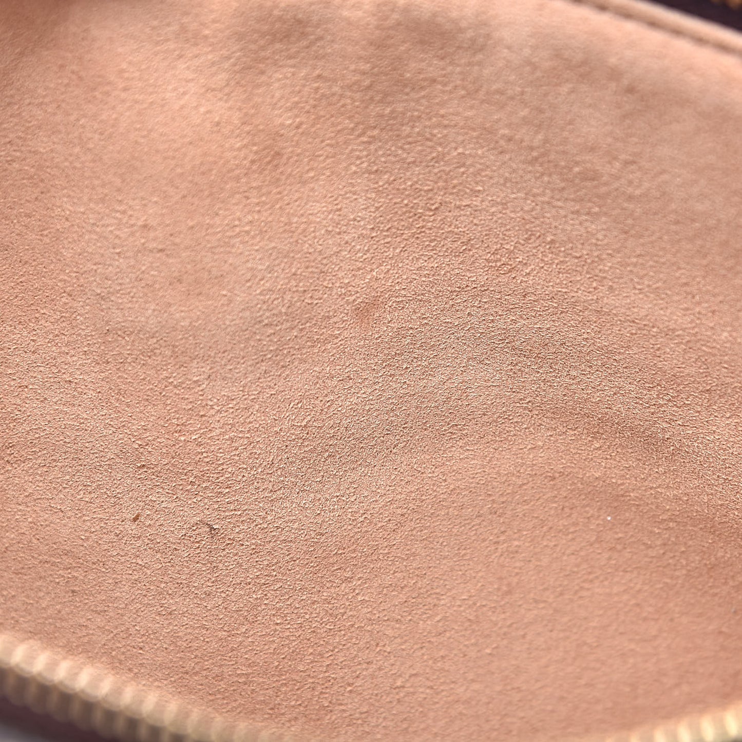 GG Supreme Monogram Large Ophidia Pouch Clutch Brown
