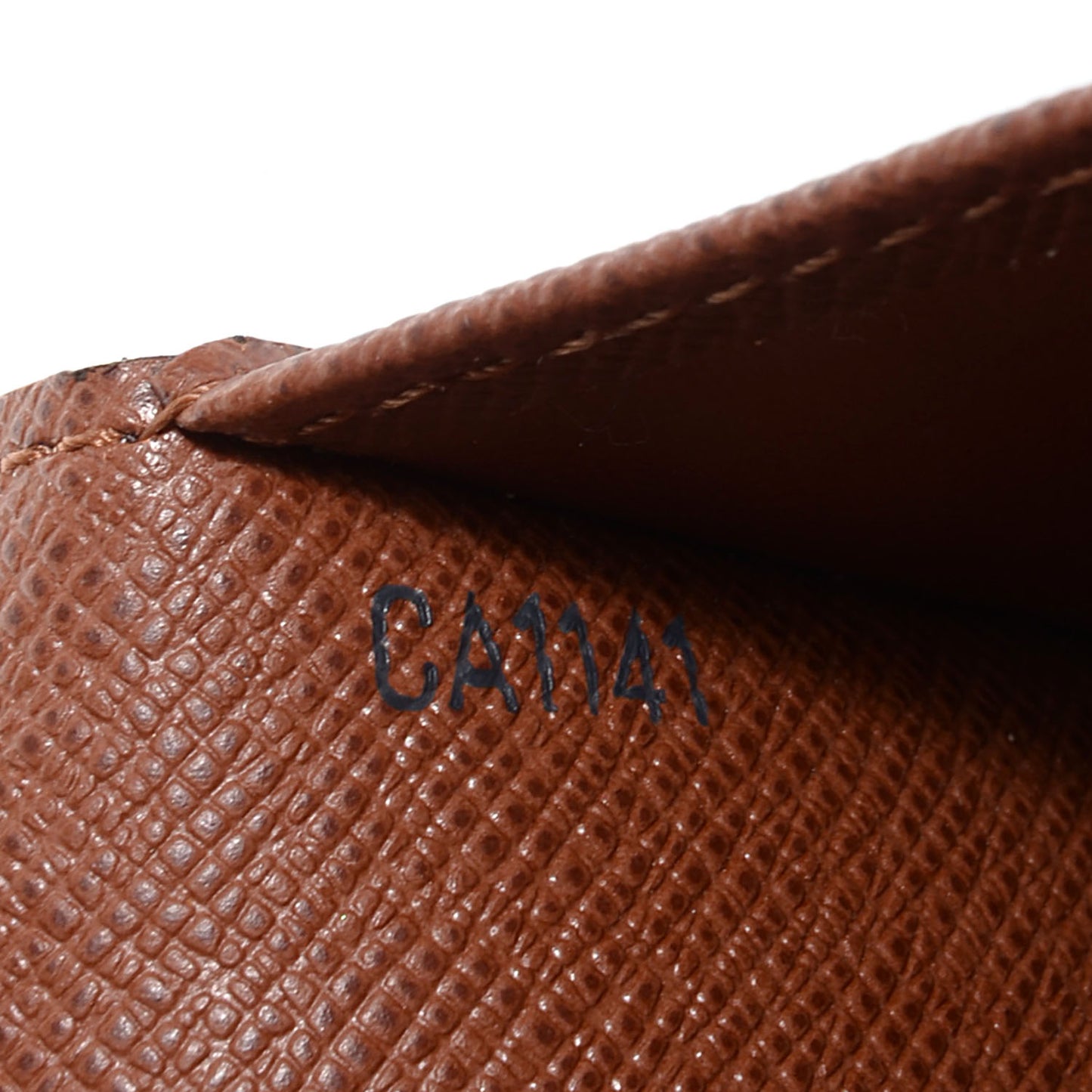Monogram Pocket Agenda Cover