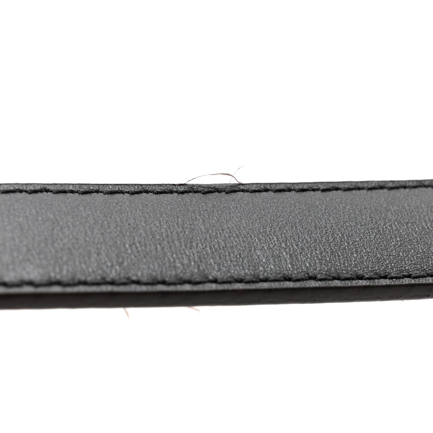 LOUIS VUITTON Mini Damier Ebene 25mm LV Initiales Belt 80 32
