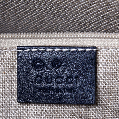 Gucci Soft Microguccissima Dome Satchel Navy 6 of 10