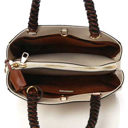 Louis Vuitton Empreinte Braided Montaigne MM Creme Beige Caramel 4 of 7