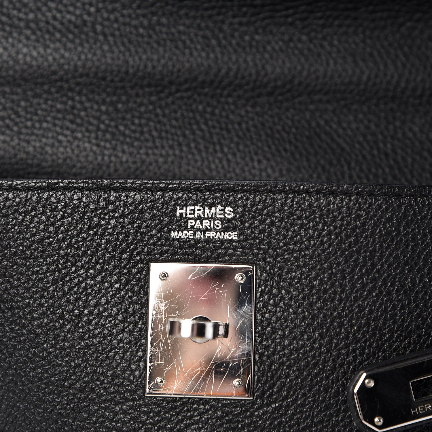 Hermes Togo Kelly Retourne 32 Black 17 of 38