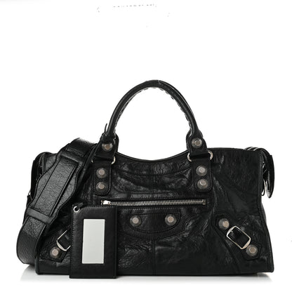 Balenciaga Agneau Giant 21 Silver Hardware Part Time Black 3 of 11