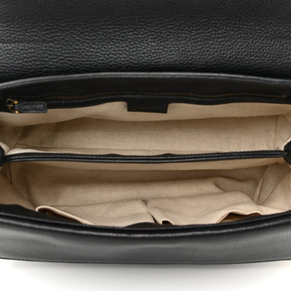 Gucci Cellarius Calfskin GG Marmont Shoulder Bag Black 4 of 19