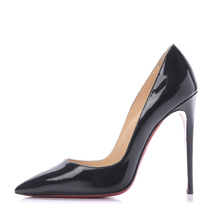 Christian Louboutin Patent So Kate 120 Pumps 38.5 Black 1 of 10