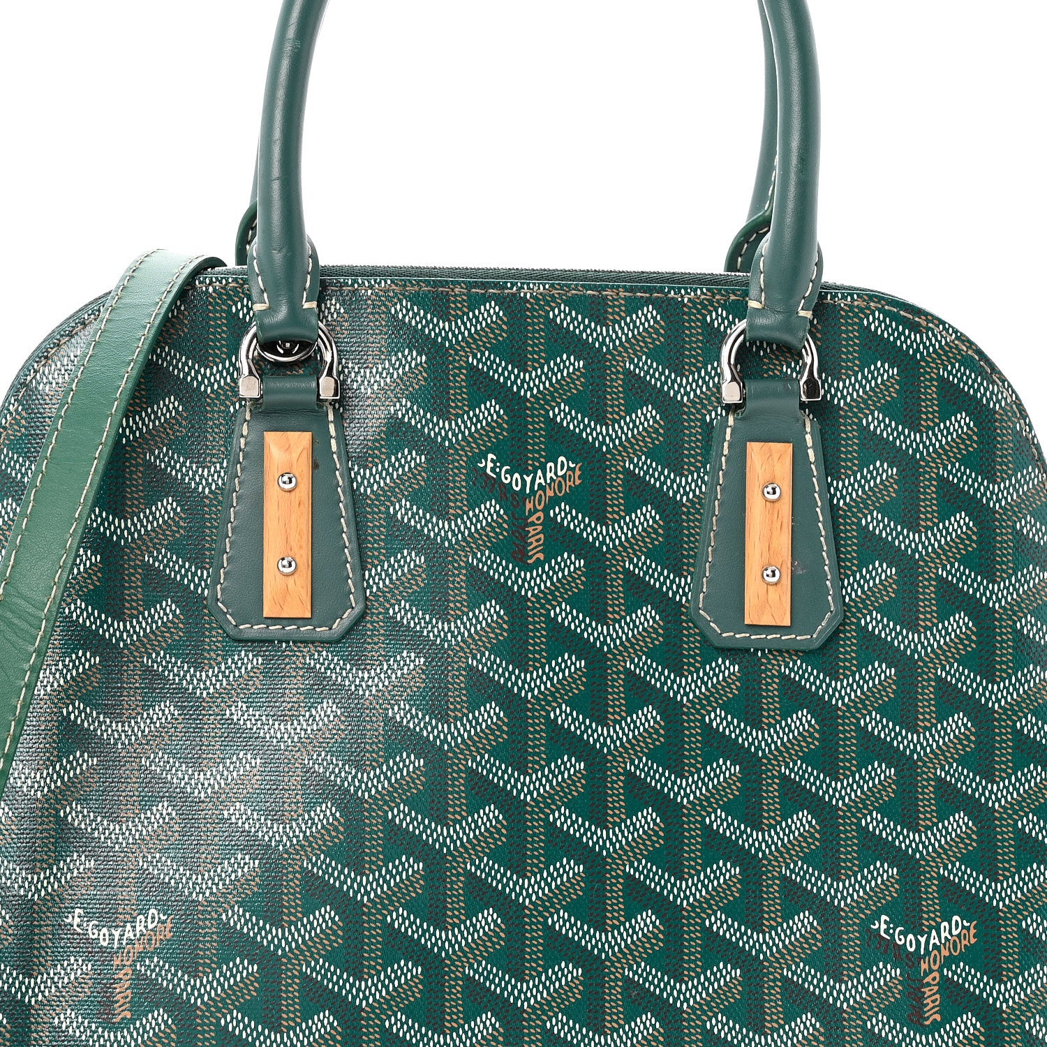 Goyard Goyardine Sac Vendome PM Green 6 of 11